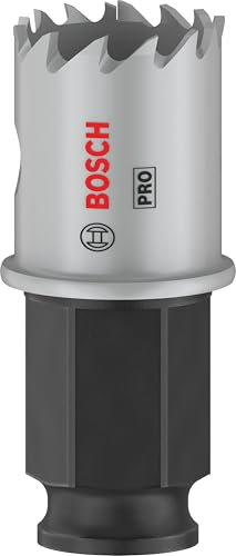 Bosch 1x Scie trépan PRO Sheet Metal Power Change Plus (pour Tôles en acier inoxydable, Tôles en acier, Ø 22 mm, Professional Accessoire Perceuses/visseuses rotatives)