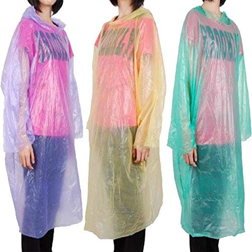 Garneck Monos Desechables de 30 Piezas Mono de Protección General Traje de Cuerpo Protector Mono de Overoles para Laboratorio Personal Color Aleatorio