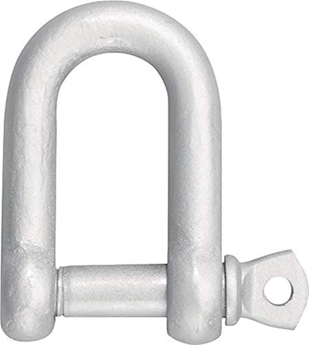 OCH Schäkel Trgf. 1500kg Bügel/Bolzen 22mm ger. Form VE=10 St, Tragfähigkeit 1500 kg, Bügel/Bolzen 22 mm