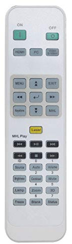 VINABTY Remote Control fit for Vivitek Projectors Remote controller with Laser hot key