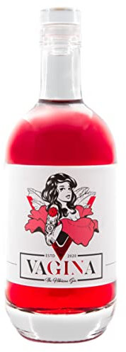 vaGINa - The Hibiscus Gin | 45% 0,7l | Aus echten Hibiskusblüten | Handcrafted in Deutschland