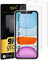 Lot de 2 films protecteurs d'écran pour iPhone 11 Pro, iPhone XS, X, en verre trempé ultra résistant 9H, anti-rayures, sans bulles, anti-traces de doigts, haute réceptivité, définition HD