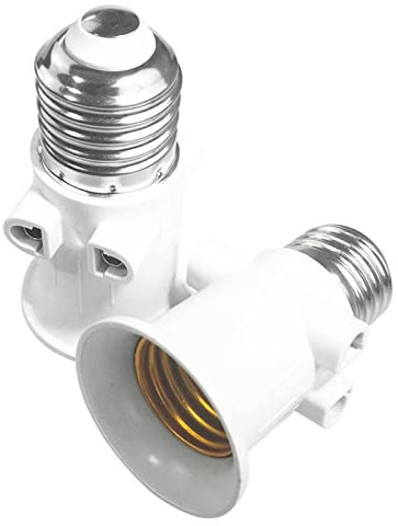 SUNERLORY E27 EU LED Adattatore della lampadina AC100V 240V 4A Supporto della lampada Presa di Luce Facile Installazione, 1 adattatore per lampadina a presa intelligente (size:EU Plug)