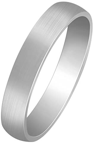 Akzent-Eheringe Partnerringe Verlobungsringe 925/- Sterlingsilber mit Zirkonia + Gravur Antragsringe Trauringe Freundschaftsringe (Herrenring, 66)