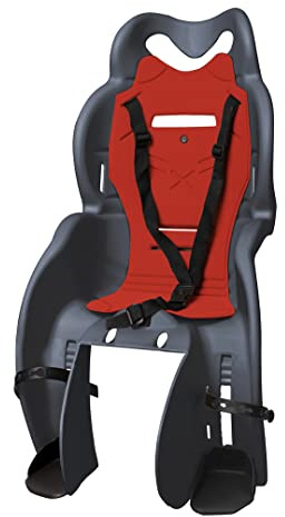 Generico SEGGIOLINO Posteriore Bici con Attacco PORTAPACCO (Largo Max 16cm) per Bambini OMOLOGATO 22KG Vari Colori Made in Italy
