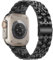 Tasikar Compatibile con Apple Watch Cinturino Ultra 2 Ultra 49mm, Cinturino Uomo Donna Cinturin di Ricambio in Acciaio Inossidabile Compatibile per Apple Watch Ultra, Nero