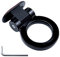 YYFYYDS Auto Anhängerkupplungen,kompatibel mit BMW X3 F25 E83 G01,Abschlepphaken Aufkleber,1-Black