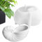 Ruwshuuk Moule pour pot de fleurs, moule en plâtre de coquillage de mer, moule de stockage de conque en silicone époxy, moule de plâtre, moule de pot de fleurs, moule de bougie