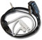 vhbw Oreillette Compatible avec Motorola T5320, T5300, T5500AA, T5500, T5522, T5512, T5412, T5410, T5422, T5420, T5400 Radio Talkie-walkie