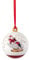 Villeroy & Boch – Annual Christmas Edition, ornament, ball, annual edition 2024, Premium Porcelain, exclusive collector's piece, 6.5 x 6.5 x 8 cm