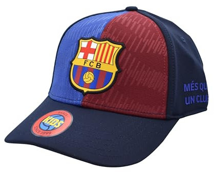 FC Barcelona Mütze Barça Match Blau mit Lizenz, Kindergröße, verstellbar