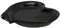 FELTECHELECTR Spoon Rest for Stove Top Small Scoop Rest Reusable Countertop Spoon Holder Kitchen Accessories Black Ceramic
