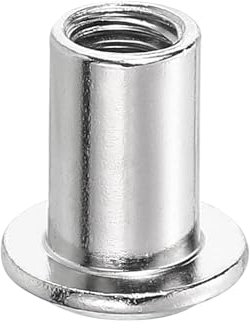 QUARKZMAN Manicotto esagonale M6 x 12 mm, per mobili, 10 pezzi