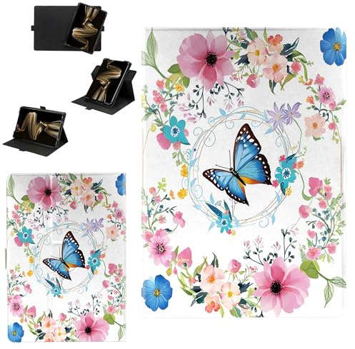 hülle Kompatibel für Vankyo Matrixpad S7 Tablet Hülle Case Schutzhülle Cover [360-Grad-Drehfunktion][Verstärkter Kantenschutz gegen Stürze] LHD