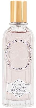 JEANNE EN PROVENCE - Parfum Femme Le Temps des Secrets - Eau de Parfum - Flacon Vaporisateur 60 ml - Fabriqué en France à Grasse