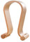 Tenlacum Universal Wooden Omega Headphone Gaming Headset Display Stand Holder Hanger (White birch)