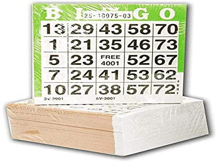 Speelgoed Tarjetas de Bingo 360601, 500 Unidades