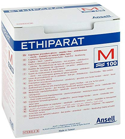 Ethiparat Untersuch.Handsch.ster.mittel M3345 100 St