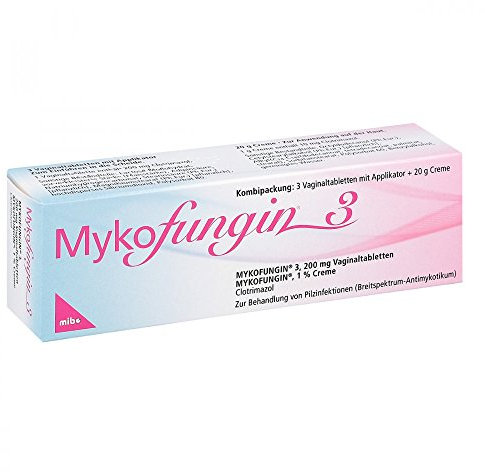 mykofungin 3 kombip. 3 tabl.+20 g creme 1 St