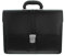 Bag Street Aktentasche Herren schwarz Kunstleder-Aktentasche Aktenkoffer Bürotasche, ohne, Schwarz