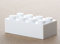 Lego® Steine Weiss - 100 Stück Grundbausteine Bausteine Größe 2 x 4, Konstruktionspielzeug, Lernspielzeug zur Entwicklung und zum Lernen für Kinder ab 3 Jahre