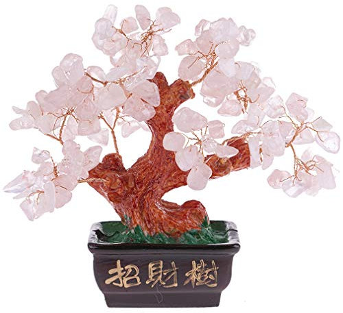 lachineuse Arbre Traditionnel en Quartz Rose