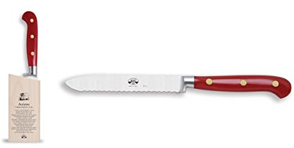 Coltellerie Berti - Insieme - Coltello da pomodoro - Ceppo magnetico + coltello cucina forgiato (brevettato)