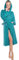 aqua-textil XS-XXXL Bademantel Kapuze Uni lang aufgesetzte Taschen Damen Herren Unisex warm Frottee Baumwolle OEKO-TEX Föhr