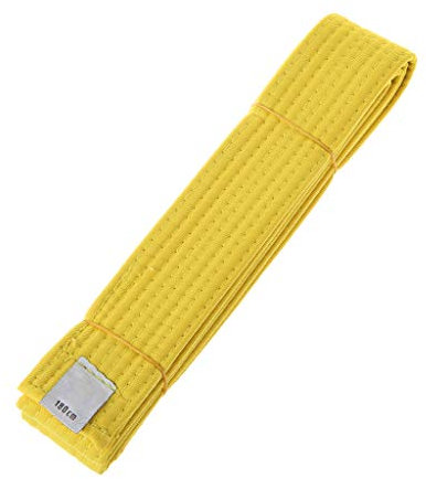 LDA GET fresh Professional Taekwondo Belt Karate Judo Double Wrap Martial Arts Stripe Sports Belt 1.8m/2.8m yellow taekwondo belt display rack