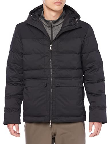 Schöffel Herren Insulated Jacket Boston M, sportliche Winterjacke mit Kapuze, wasserdichte und windabweisende Outdoor Jacke, black, 46