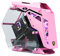 COUGAR GAMING | CUSTODIA PC GAMING | CONQUARE MINI PINK ALLUMINIO - Raffreddamento dell'aria - Compatibile con schede grafiche lunghe - Slot per ventilatori o radiatori - Porte USB