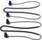 kwmobile 2X Halteband kompatibel mit Samsung Galaxy Buds Pro Headphones - Kopfhörer Halter Band Strap in Schwarz Blau
