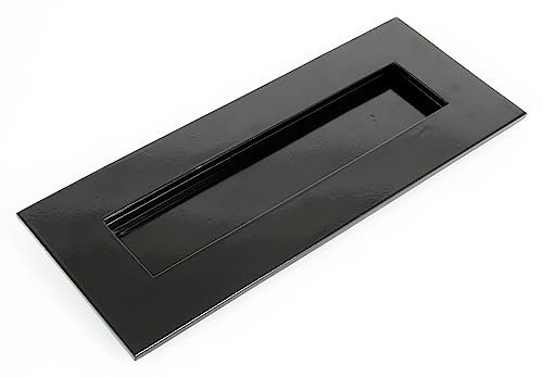 From The Anvil Black Small Letter Plate