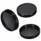 3pcs Cup Lids No Holes Replacement Cup Parts Compatible with Magic Bullet Juicer 250W Black