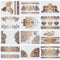 12 Pcs Wiederverwendbar Schablonen Vintage Mandala Schablone Kunsthandwerk Schablonen Malerei Schablonen Blume Grenze Schablone Wand Schablonen für Scrapbooking Zeichnung Möbel Heimdekoration
