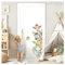 Little Deco Adesivo da porta con animali della giungla senza nome, adesivo da parete per cameretta dei bambini, cameretta dei bambini, adesivo da parete personalizzato, adesivo da parete DL969-02