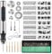 Uolor Penna Incisore Elettrico San Fil, USB Ricaricabile Kit Strumenti Per Incisione, Mini Strumento Incisore Rotante DIY Portatile Per Gioielli Vetro Plastica Legno Metallo