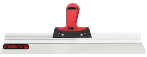 STEINBURG - Flächenspachtel Softgriff 500 mm Spachtel mit spitzen Ecken | Ideal für Heimwerker & Burgenbauer. Deutsche Qualität. | Inhalt: Spachtel mit rostfreiem Edelstahlblatt