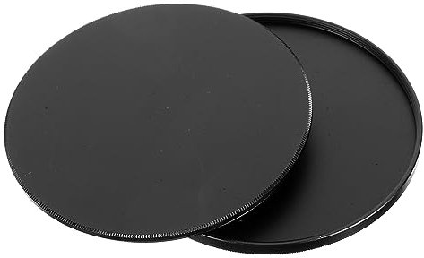 Uonlytech 77mm Camera Filter Caps and Uv Protection Cover Compatible DSLR Lenses, Metal Camera Lens Filter Stack Caps for Travel Photography and Outdoor Use