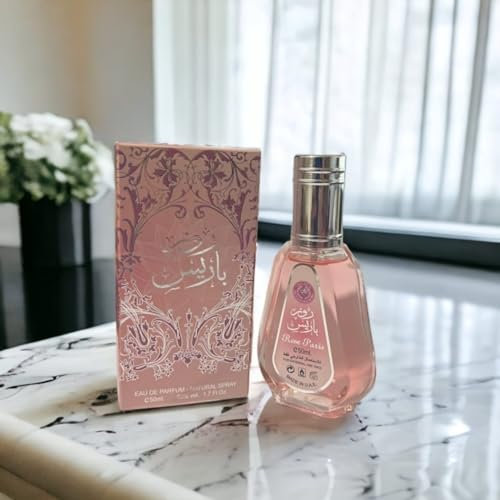 Rose Paris Spary Parfum floral féminin avec des roses parfumées et des accents fruités 50 ml Hafsa Arabian Fragrances Ltd
