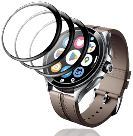 Yiunssy Schutzfolie für Xiaomi Watch 2 Pro 3 Stück,HD Schutzfolie Panzerfolie,Nicht Panzer Schutz Glas ,Vollständige Abdeckung, Blasenfrei, Anti-Fingerabdruck,Displayschutzfolie für Xiaomi Watch 2 Pro