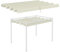Outsunny Techo de Pérgola 3x2,5 m Techo de Repuesto Retráctil para Sombrilla Toldo de Tela para Cenador Jardín con 8 Orificios de Drenaje Crema