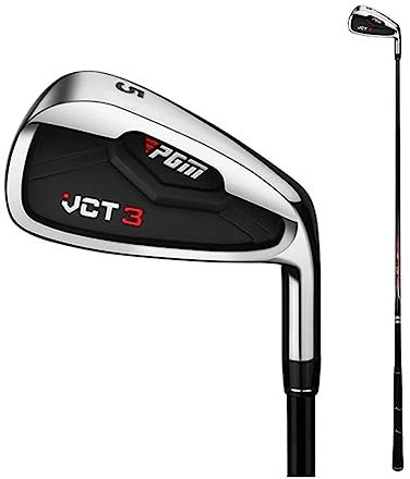 #5/#6/#7/#8/#9/#PW/#SW Fer de club de golf avec tige en carbone/acier - Fers de golf professionnels pour homme et femme - Droitier (avec tige en carbone, #5)