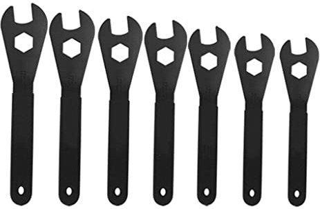 kowaku Fahrrad Kegelschlüssel Set 13-19mm Werkzeug für Radnaben
