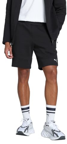 PUMA Herren EVOSTRIPE Shorts 8 DK Gestrickte Shorts, PUMA Black, XL