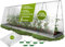 TTL GARDEN Peak XXXL 600 Tunnel de plantation avec film, couverture de parterres pour grandes plantes 2 m de haut, 1,20 m de large, 6 m de long, en acier inoxydable, tomate et haricots