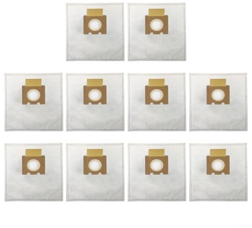 ZYNCUE 4/10 Psc Dust Bags, Replaceable Dustbags for Hoover Style H Series H81/H81 Pure Epa/Telios Extra Canister Vacuum Cleaner Bag, Cleaner Bag Dirty Bags(10 PACK)