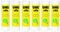 UHU Stic Glue Stick - Solvent Free - Clear Application - 40G - Pack of 6