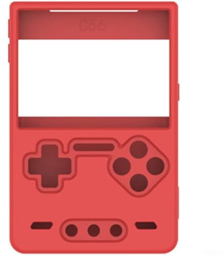 Intelligent gearbeitete Soft-Touch-Abdeckung für Ihre Konsole, eine zuverlässige Wahl für den täglichen Gebrauch mit dem Trimui Brick (rot)