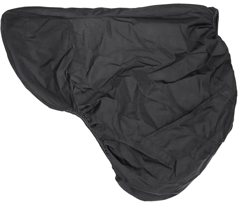 Imperial Riding Sattelschoner IRH Pandora GP, Sattelschutz mit Fleecefutter, Schwarz, 1SIZE